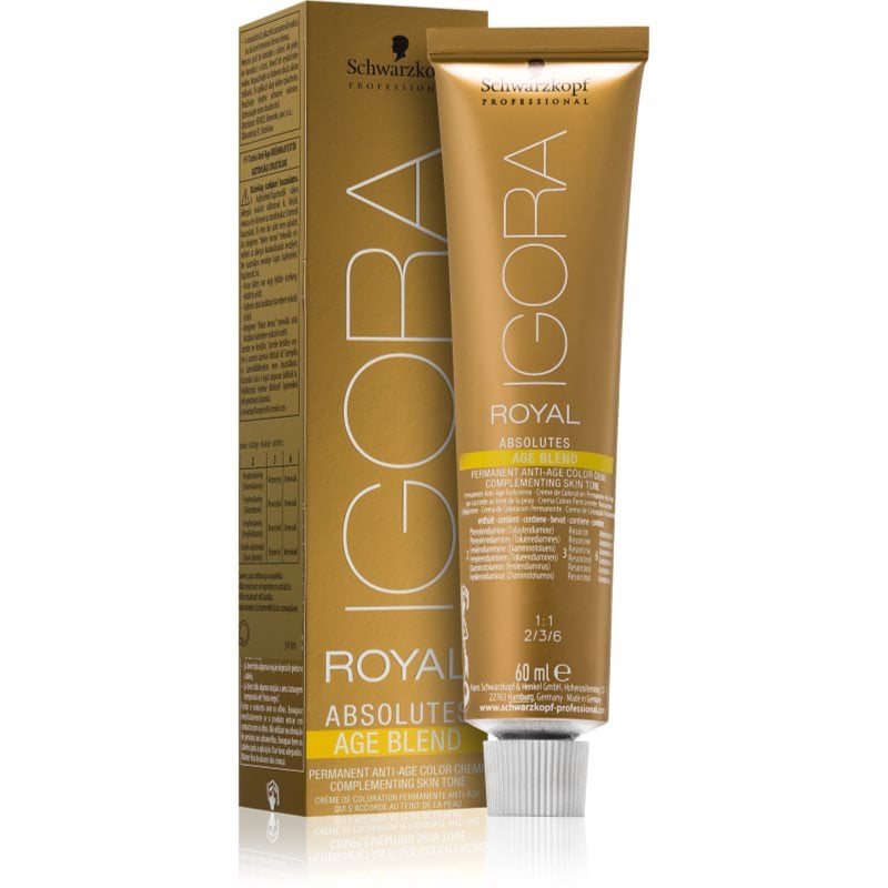 Schwarzkopf Professional IGORA Royal Absolutes Age Blend боя за коса