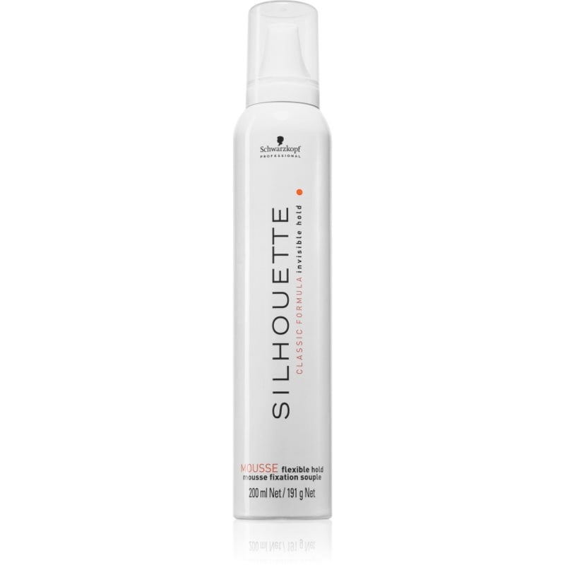 Schwarzkopf Professional Silhouette Mousse пяна за коса за естествена фиксация