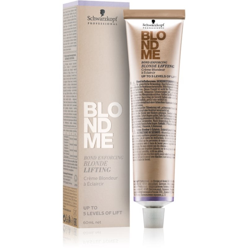 Schwarzkopf Professional Blondme Lifting изсветляваща крем за руса коса