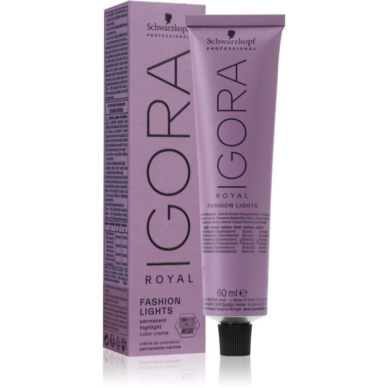 Schwarzkopf Professional IGORA Royal Fashion Lights боя за коса за коса с кичури - Грижа за коса - Сравни цени от 1 магазин с безплатна доставка