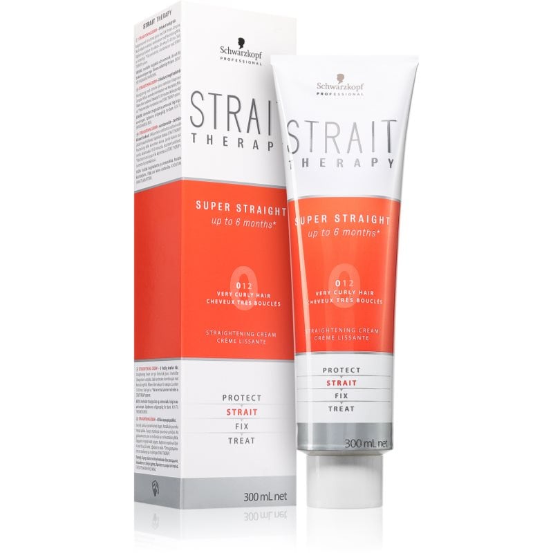 Schwarzkopf Professional STRAIT Therapy Super Straight крем за изправяне на косата 0 Very Curly Hair
