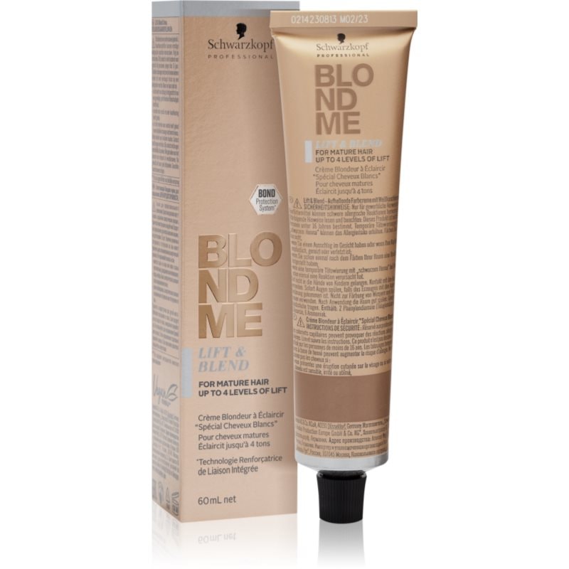Schwarzkopf Professional Blondme Lift & Blend изсветляваща крем за руса коса - Грижа за коса - Сравни цени от 1 магазин с безплатна доставка