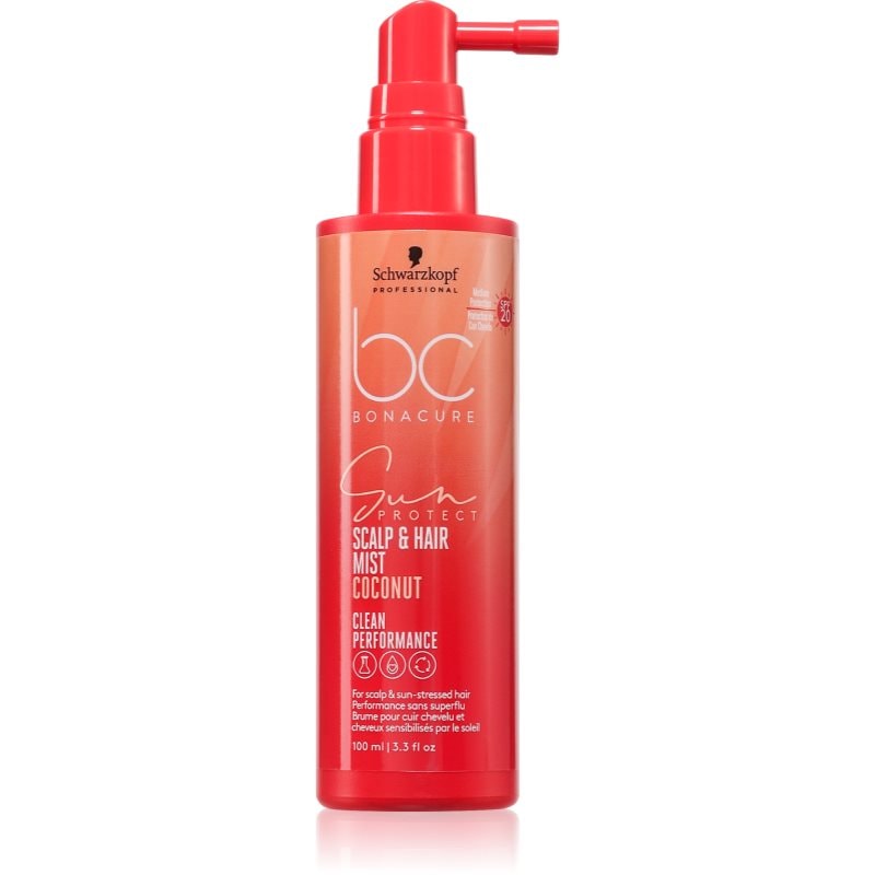 Schwarzkopf Professional BC Bonacure Sun Protect Scalp & Hair Mist защитна мъгла За коса SPF 20 - Грижа за коса - Сравни цени от 1 магазин с безплатна доставка