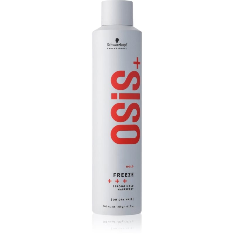 Schwarzkopf Professional Osis+ Freeze лак за коса със силна фиксация - Грижа за коса - Сравни цени от 2 магазина с безплатна доставка