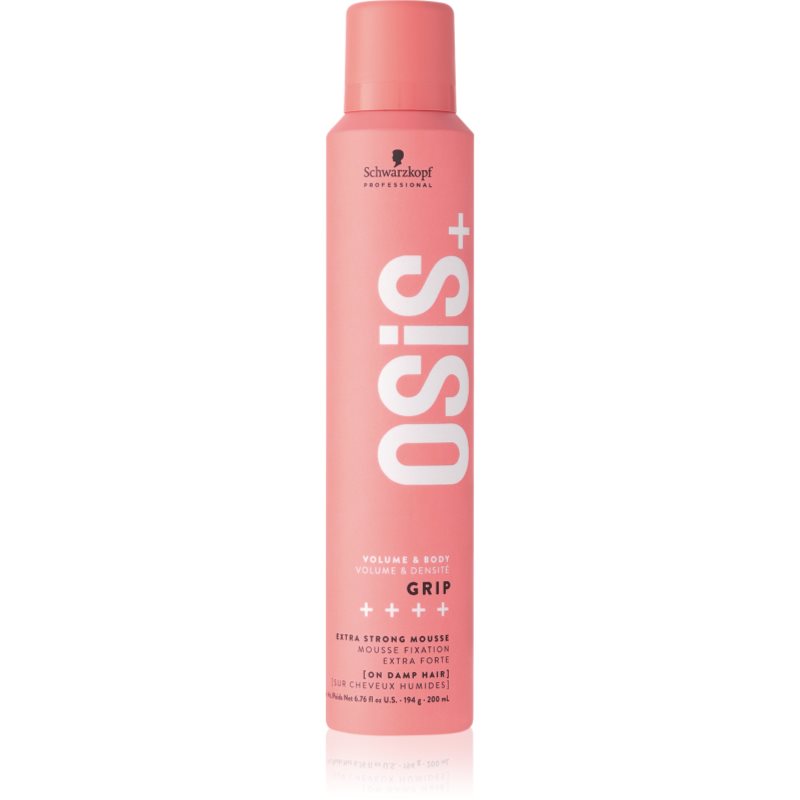 Schwarzkopf Professional Schwarzkopf Professional Osis+ Grip пяна за коса ултра силна фиксация - Унисекс парфюм 200мл - Сравни цени от 1 магазин с безплатна доставка