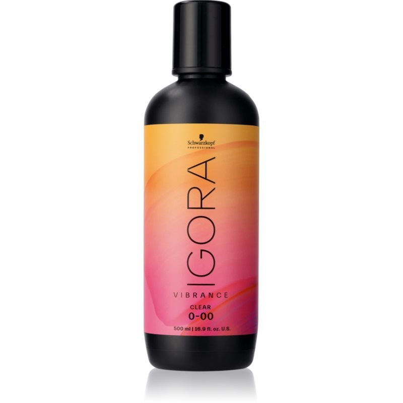 Schwarzkopf Professional IGORA New Vibrance грижа подчертаваща блясъка на боядисана коса Clear 0-00 - Грижа за коса - Сравни цени от 1 магазин с безплатна доставка