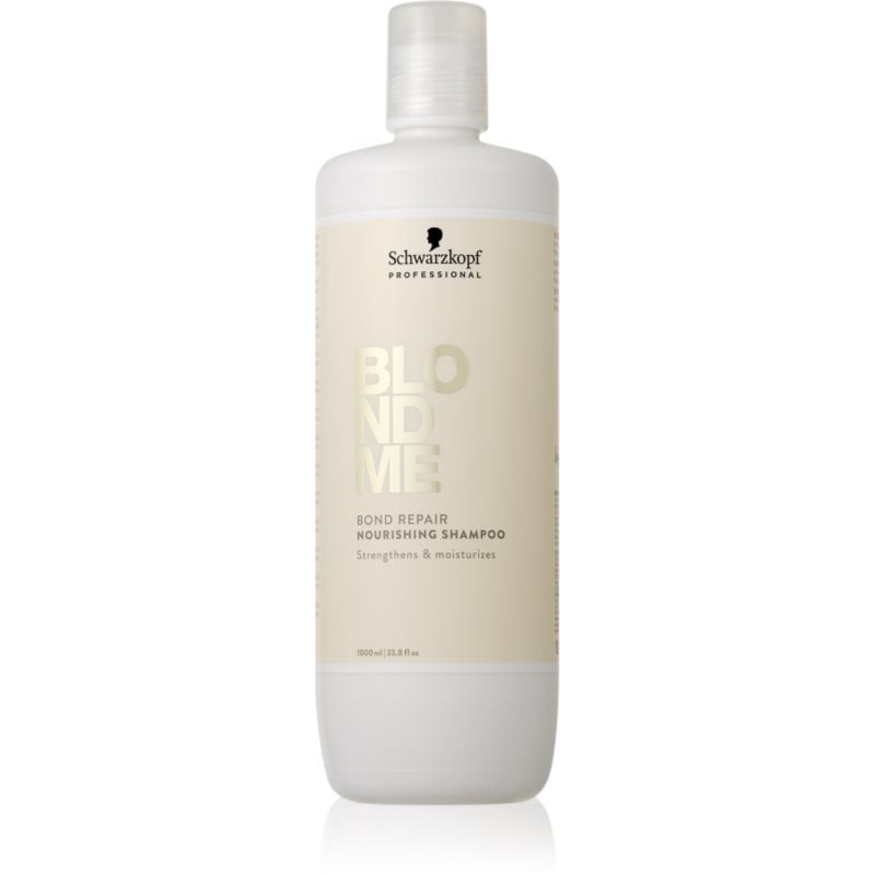Schwarzkopf Professional Blondme Bond Repair Nourishing Shampoo интензивен подхранващ шампоан за руса коса