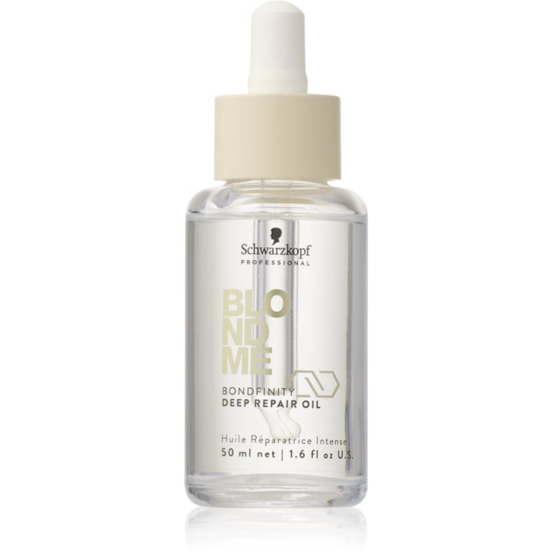 Schwarzkopf Professional Blondme Bondifity Deep Repair Oil подхранващо олио За коса - Грижа за коса - Сравни цени от 1 магазин с безплатна доставка