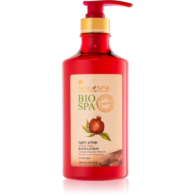 Sea of Spa Bio Spa Pomegranate крем за душ и вана с минерали от Мъртво море с аромат Pomegranate - Грижа за тяло - Сравни цени от 1 магазин с безплатна доставка