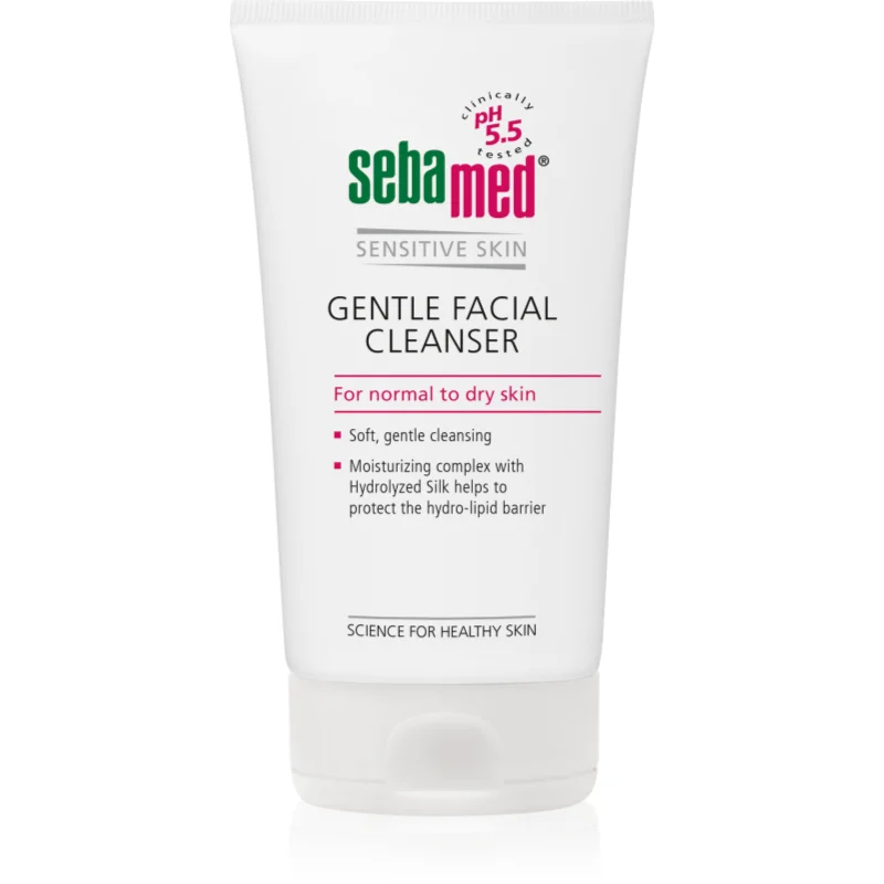 Sebamed Sensitive Skin изключително нежна миеща емулсия за лице - Грижа за лице - Сравни цени от 1 магазин с безплатна доставка