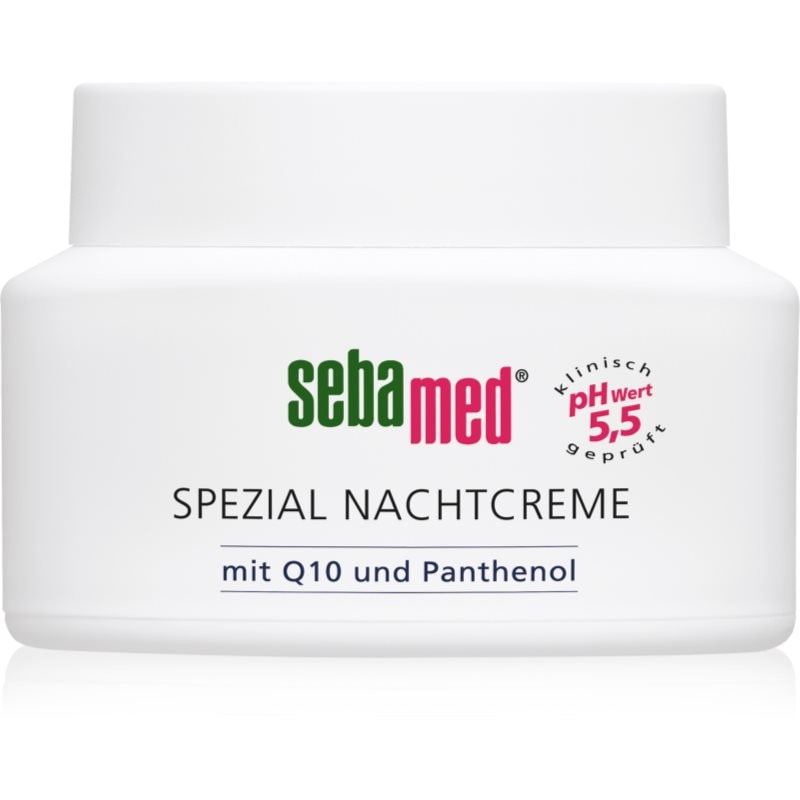Sebamed Anti-Ageing регенериращ нощен крем с коензим Q 10 - Грижа за лице - Сравни цени от 1 магазин с безплатна доставка