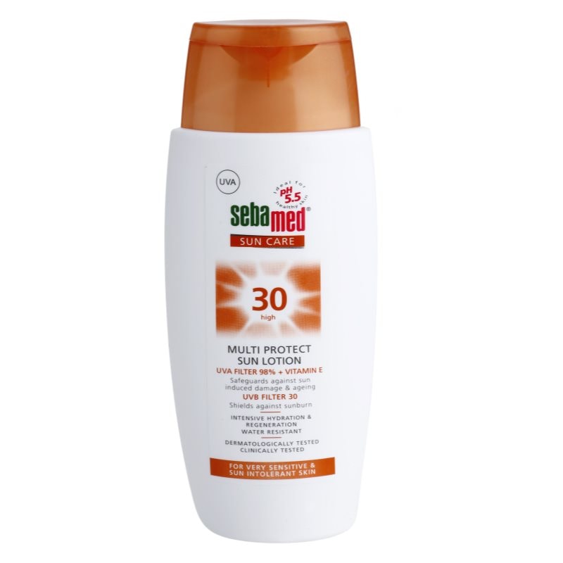 Sebamed Sun Care Multi Protect Sun Lotion крем за тен SPF 30 - Грижа за тяло - Сравни цени от 1 магазин с безплатна доставка