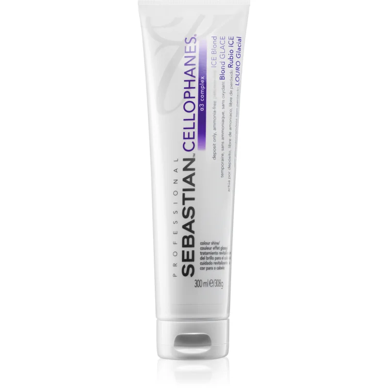 Sebastian Professional Cellophanes маска, възвръщаща блясък на ядисана коса Ice Blond - Грижа за коса - Сравни цени от 1 магазин с безплатна доставка