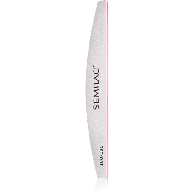 Semilac Accessories Nail File 100/180 класически пила за нокти с две повърхности