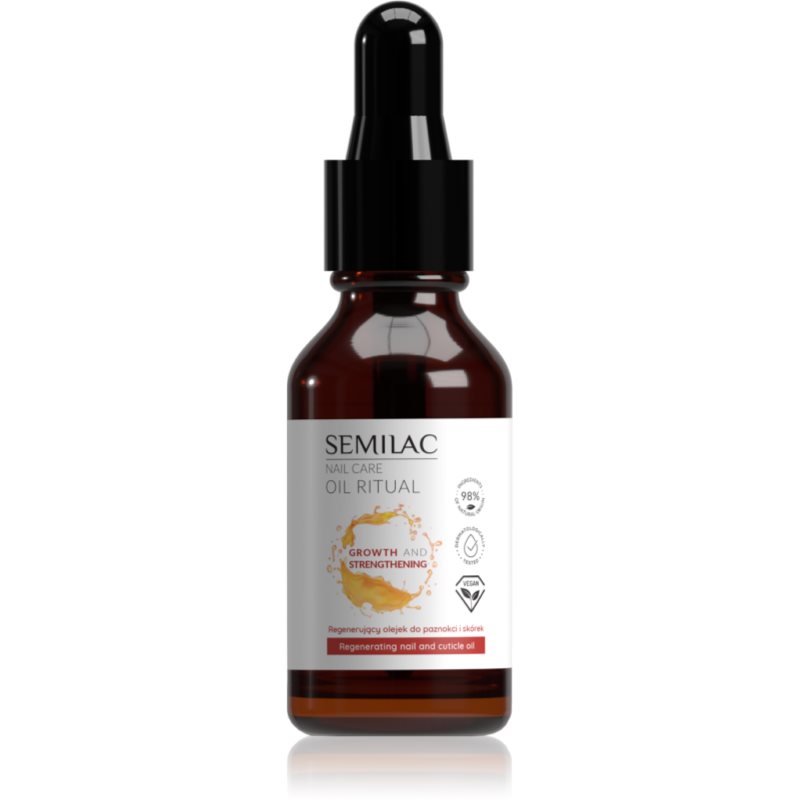 Semilac Semilac Nail Care Regenerative oil регенериращо олио за нокти и кожичките около ноктите - Унисекс парфюм 11мл - Сравни цени от 1 магазин с безплатна доставка