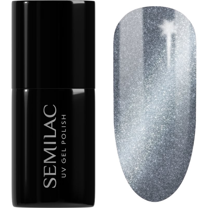 Semilac UV Hybrid Silk Effect гел лак за нокти с използване на UV/LED лампа