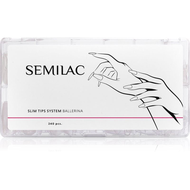 Semilac Slim Tips System Изкуствени нокти тип Ballerina - Грим - Сравни цени от 1 магазин с безплатна доставка