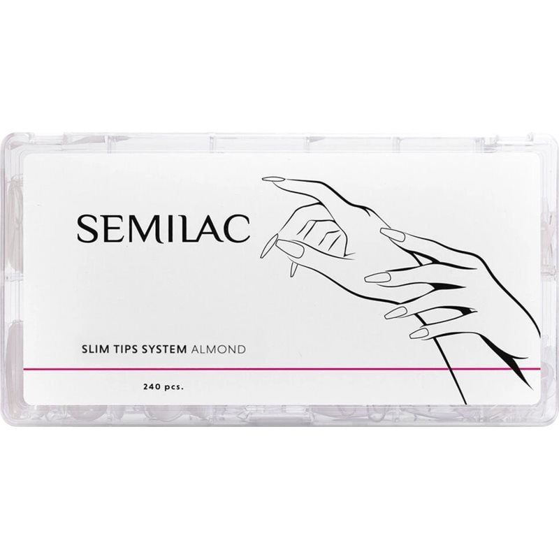 Semilac Slim Tips System Изкуствени нокти тип - Грим - Сравни цени от 1 магазин с безплатна доставка