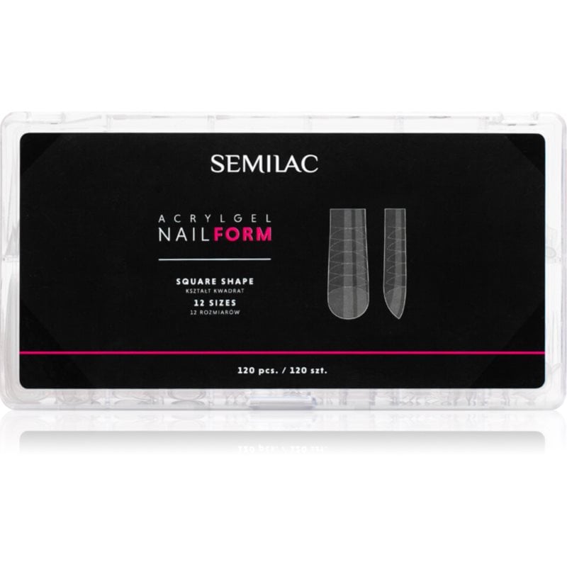 Semilac Accessories Acrylgel Nail Form шаблони за нокти размер Square