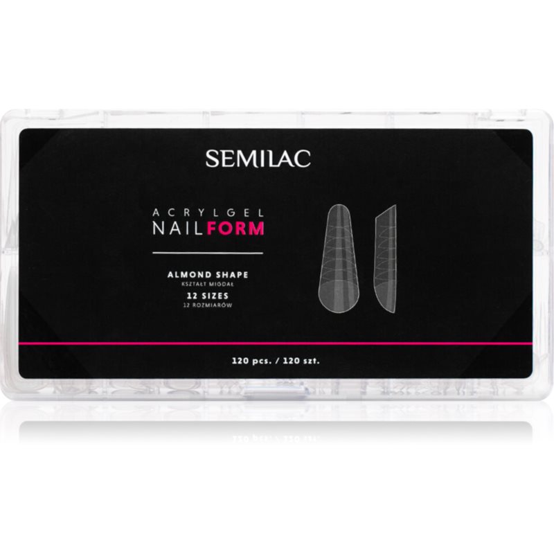 Semilac Semilac Accessories Acrylgel Nail Form шаблони за нокти размер Almond - Унисекс парфюм 120мл - Сравни цени от 1 магазин с безплатна доставка
