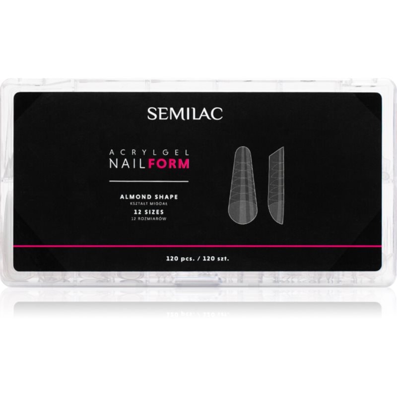 Semilac Accessories Acrylgel Nail Form шаблони за нокти размер Almond - Грим - Сравни цени от 1 магазин с безплатна доставка