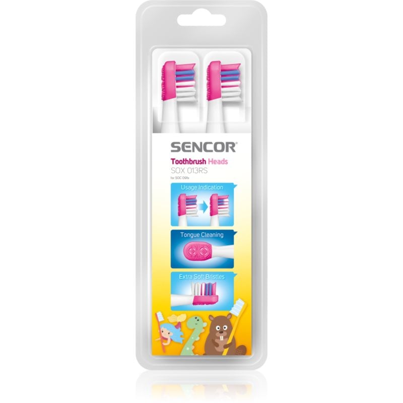 Sencor SOX 013RS резервни глави за четка за зъби