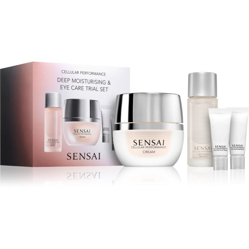 Sensai Cellular Performance Deep Moisturising & Eye Care Trial Set подаръчен комплект - Комплект - Сравни цени от 1 магазин с безплатна доставка