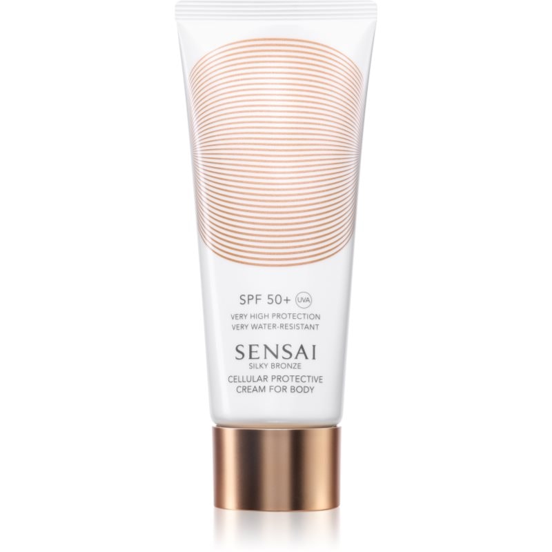 Sensai Silky Bronze Cellular Protective Cream for body крем за изкуствен загар против стареене на кожата SPF 50+ - Грижа за тяло - Сравни цени от 1 магазин с безплатна доставка