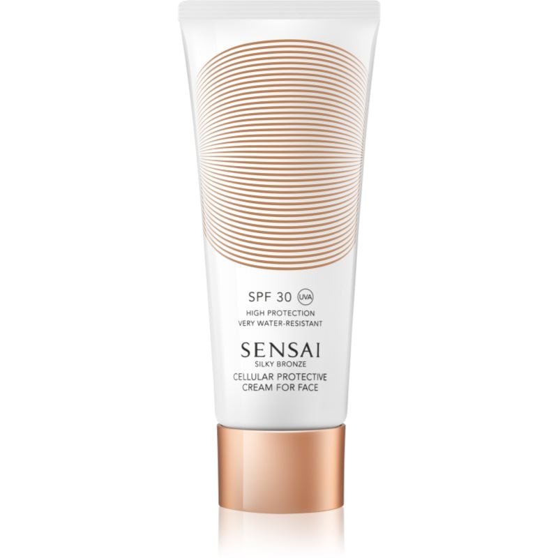 Sensai Silky Bronze Cellular Protective Cream крем за загар против бръчки SPF 30
