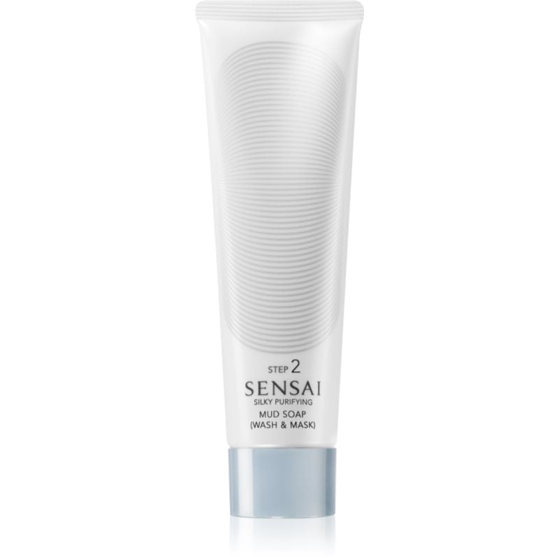 Sensai Silky Purifying Mud Soap (Wash & Mask) сапун и маска 2 в 1