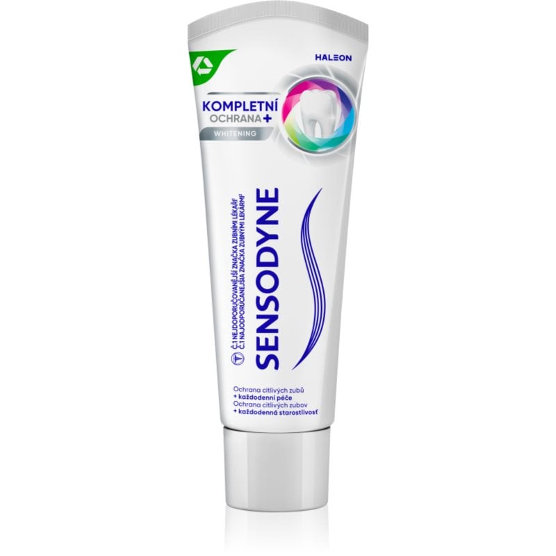 Sensodyne Complete Protection Whitening избелваща паста за зъби
