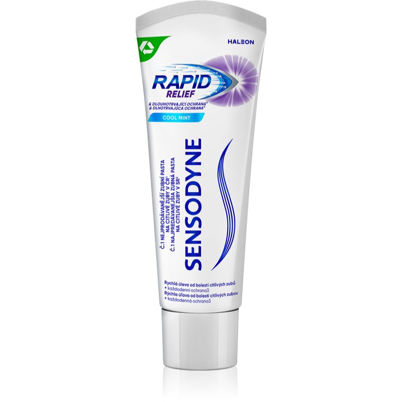 Sensodyne Sensodyne Rapid Cool Mint паста за зъби с флуорид за чувствителни зъби - Унисекс парфюм 75мл - Сравни цени от 1 магазин с безплатна доставка