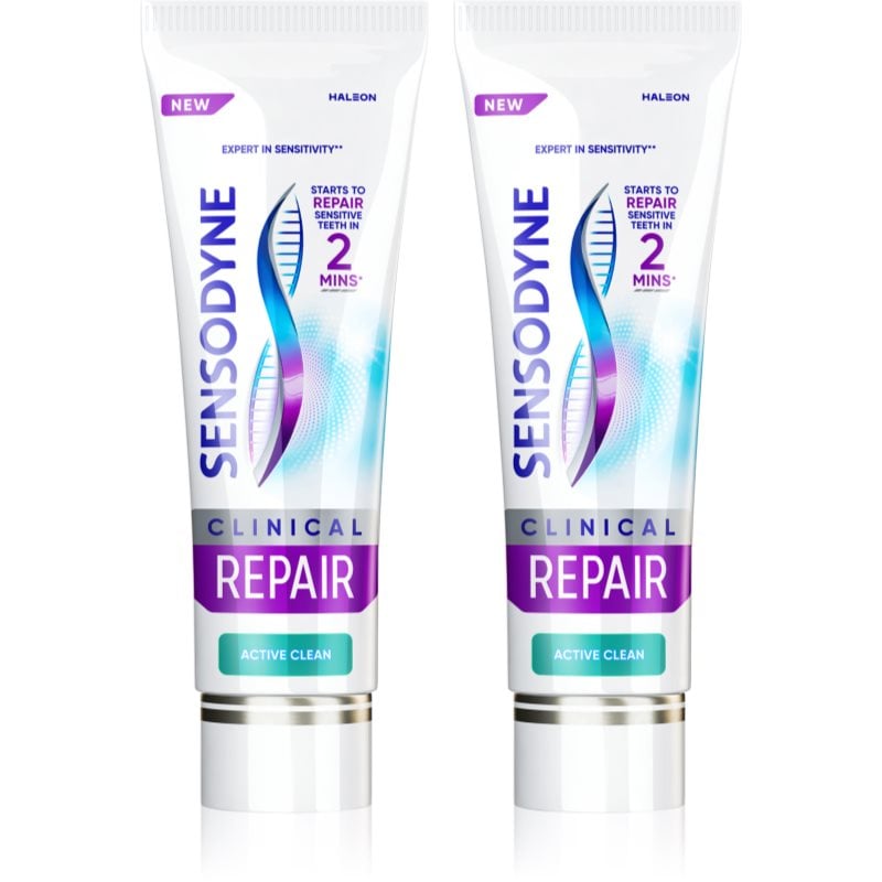 Sensodyne Clinical Repair Active Clean паста за зъби 2x