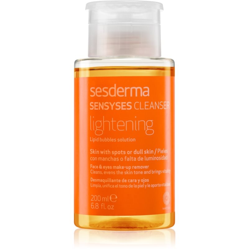 Sesderma Sensyses Cleanser Lightening лосион за почистване на фон дьо тен за кожа с хиперпигментация - Грижа за лице - Сравни цени от 1 магазин с безплатна доставка