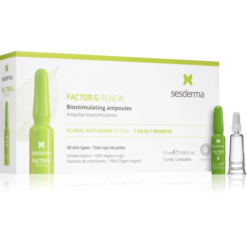 Sesderma Factor G Renew ревитализиращ серум за подмладяване на кожата на лицето 7x1 - Грижа за лице - Сравни цени от 1 магазин с безплатна доставка