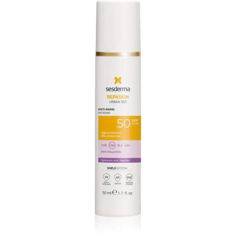 Sesderma Repaskin Urban 365 Anti-Aging слънцезащитен крем за лице анти стареене - Грижа за тяло - Сравни цени от 1 магазин с безплатна доставка
