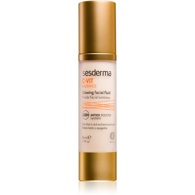 Sesderma C-Vit Radiance озаряващ флуид за уморена кожа - Грижа за лице - Сравни цени от 1 магазин с безплатна доставка