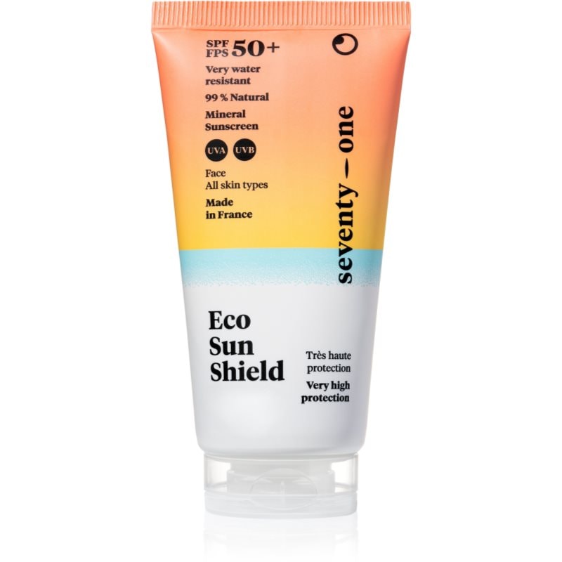 SeventyOne Eco Sun Shield SPF50+ слънцезащитен крем SPF 50+ - Грижа за тяло - Сравни цени от 1 магазин с безплатна доставка