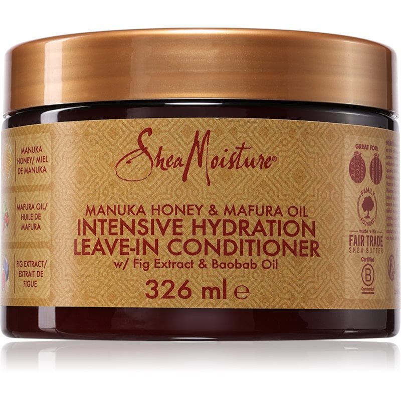 Shea Moisture Manuka Honey & Yogurt Leave-In Conditioner балсам без отмиване за увредена коса