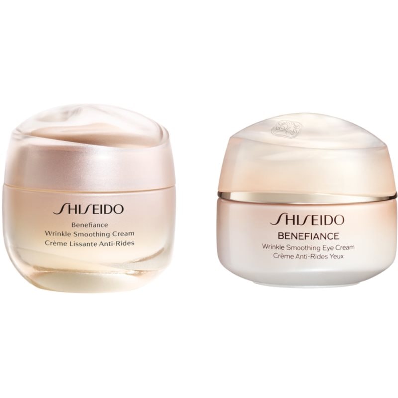 Shiseido Benefiance Smooth & Strenghten Set комплект против стареене и за стягане на кожата - Комплект - Сравни цени от 1 магазин с безплатна доставка
