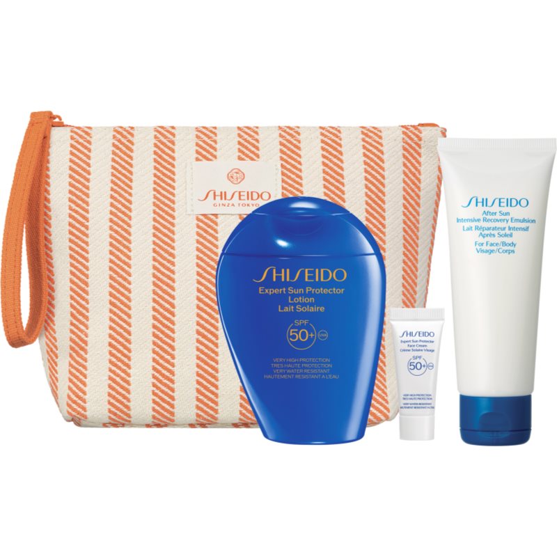 Shiseido Expert Sun Protector Lotion SPF 50+ подаръчен комплект - Комплект - Сравни цени от 1 магазин с безплатна доставка