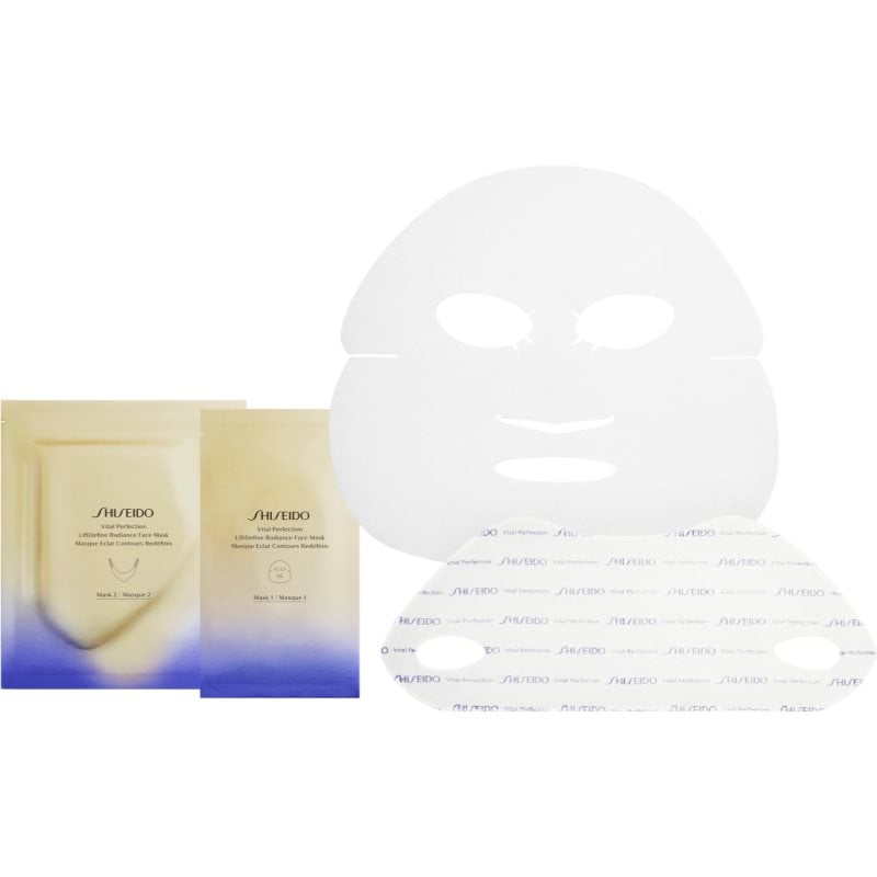 Shiseido Vital Perfection Liftdefine Radiance Face Mask луксозна стягаща маска за лице за жени