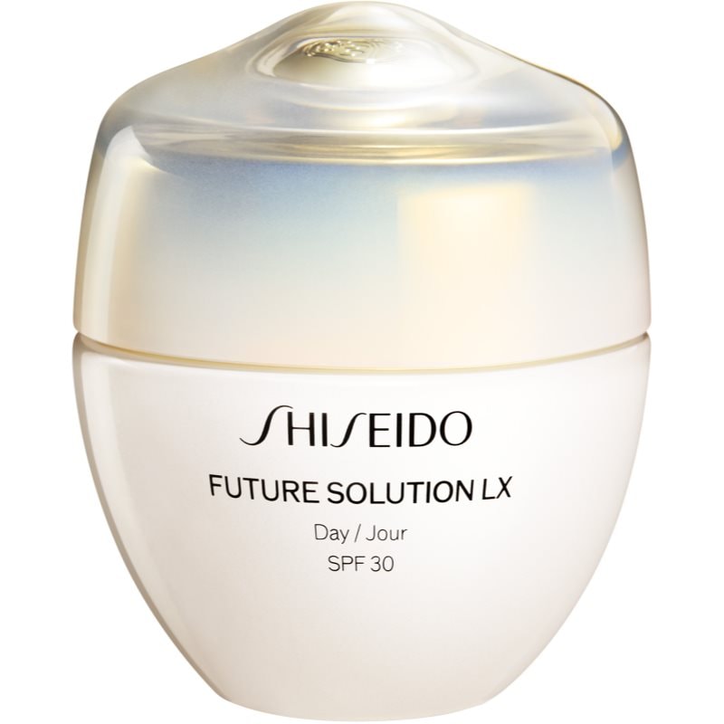 Shiseido Shiseido Future Solution LX Total Protective Cream дневен предпазващ крем SPF 30 - Унисекс парфюм 50мл - Сравни цени от 1 магазин с безплатна доставка