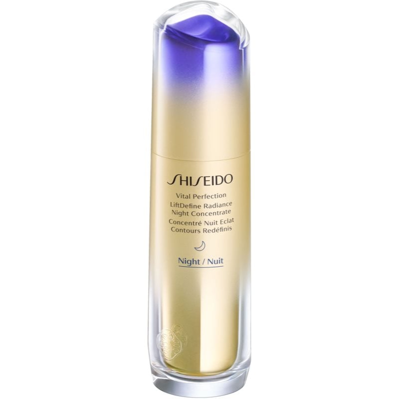 Shiseido Vital Perfection LiftDefine Radiance Night Concentrate нощен серум с лифтинг ефект