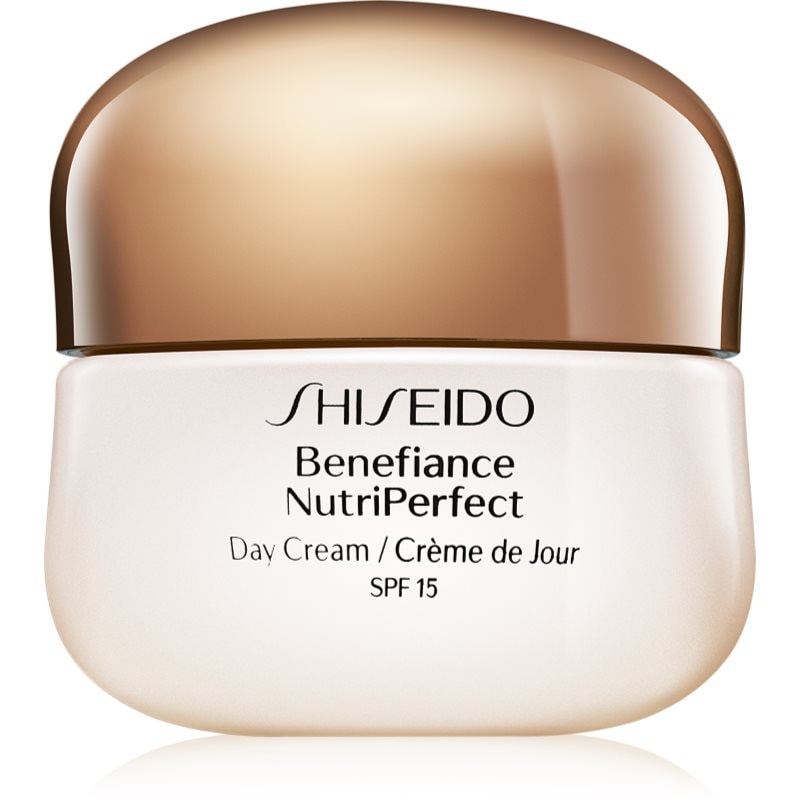 Shiseido Shiseido Benefiance NutriPerfect Day Cream подмладяващ дневен крем SPF 15 - Унисекс парфюм 50мл - Сравни цени от 1 магазин с безплатна доставка