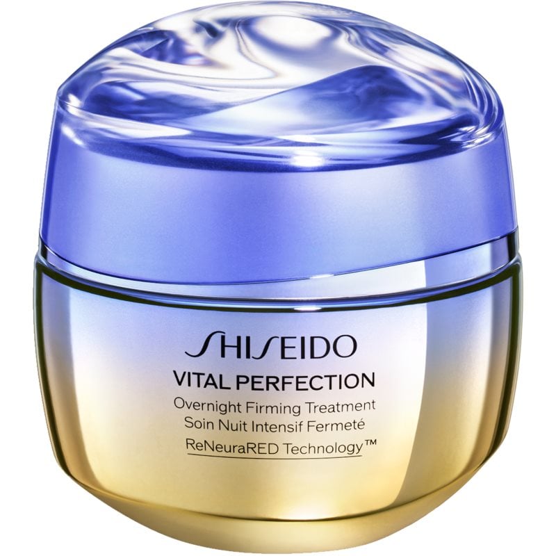 Shiseido Vital Perfection Overnight Firming Advanced Treatment нощен стягащ лифтинг крем