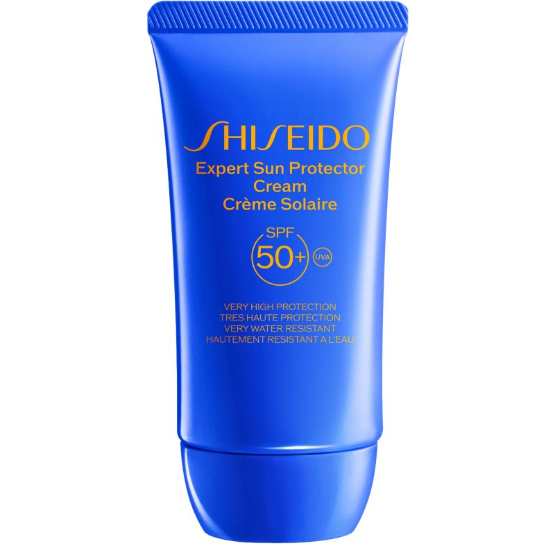 Shiseido Expert Sun Protector Cream SPF 50+ Водоустойчив слънцезащитен крем за лице SPF 50+ - Грижа за тяло - Сравни цени от 1 магазин с безплатна доставка