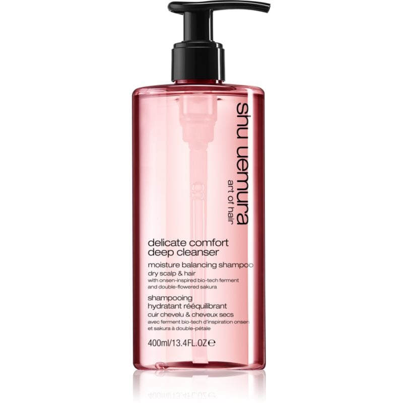 Shu Uemura Deep Cleanser Delicate Comfort хидратиращ шампоан за суха коса