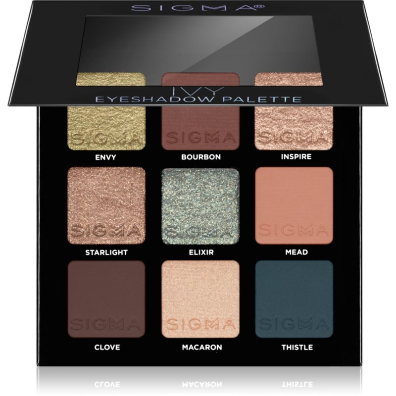 Sigma Beauty Sigma Beauty Eyeshadow Palette Ivy палитра от сенки за очи - Унисекс парфюм 9мл - Сравни цени от 1 магазин с безплатна доставка