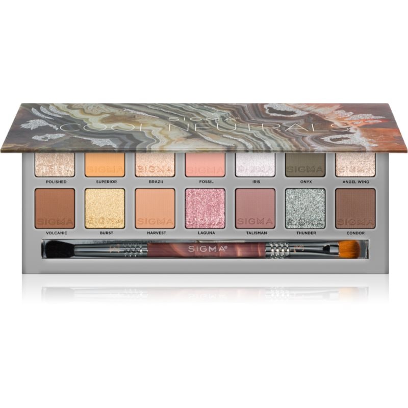 Sigma Beauty Cool Neutrals палитра сенки за очи - Грим - Сравни цени от 1 магазин с безплатна доставка